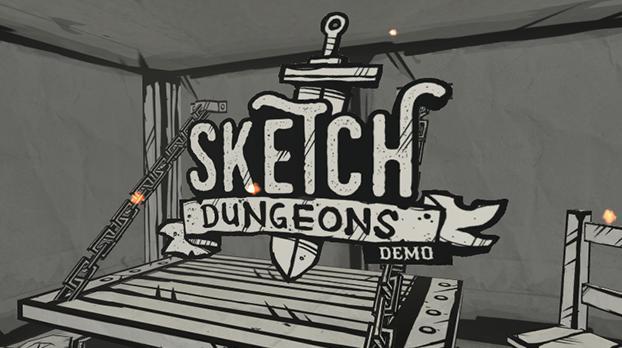 Dungeon demo. Dungeon sketch.