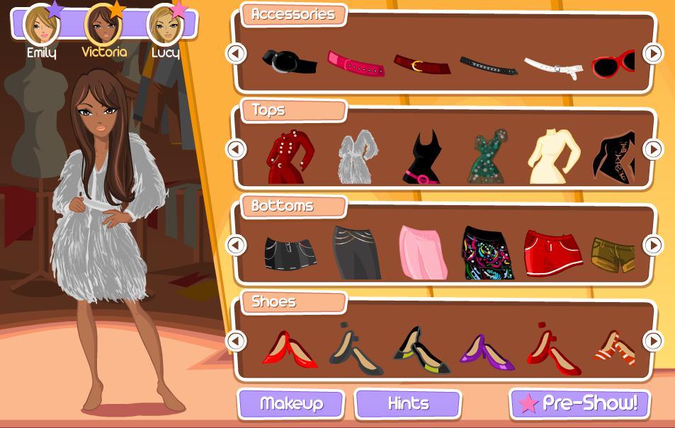 Nude Dress Up Games