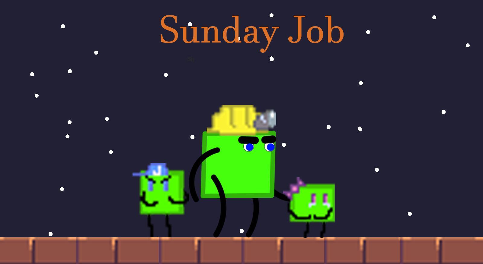 Sunday games. Воскресенье игра.