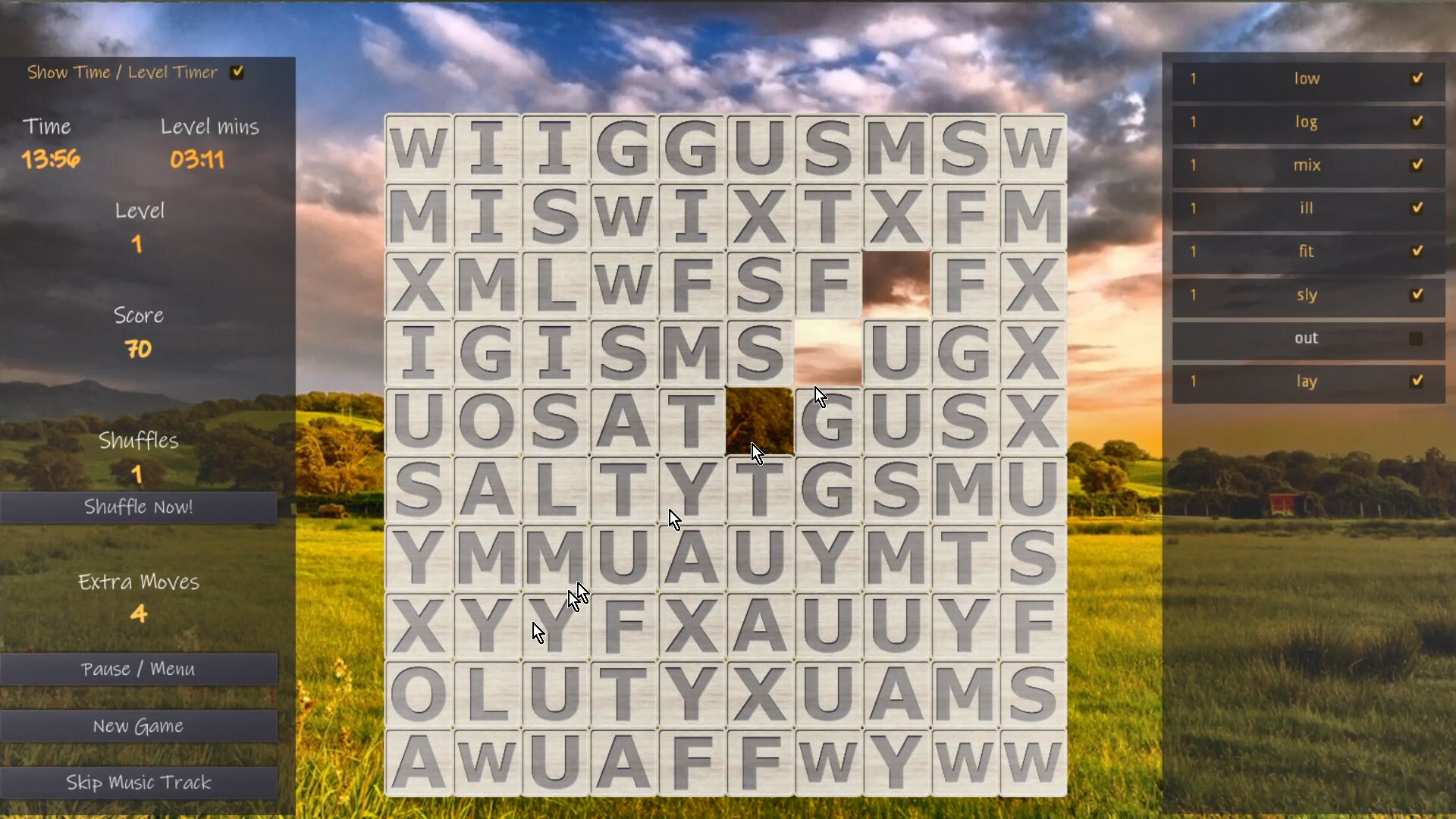 Word hunt