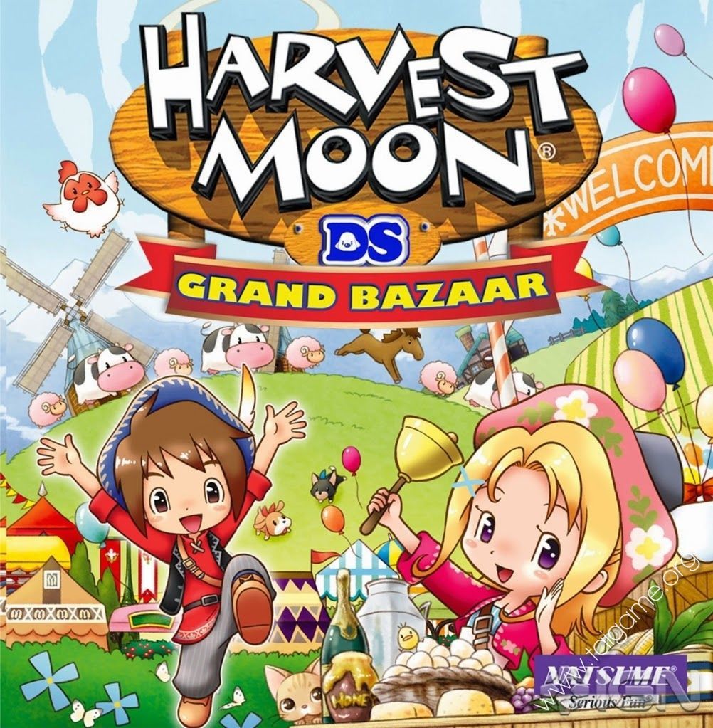 Harvest Moon DS: Grand Bazaar вся информация об игре, читы, дата выхода,  системные требования, купить игру Harvest Moon DS: Grand Bazaar