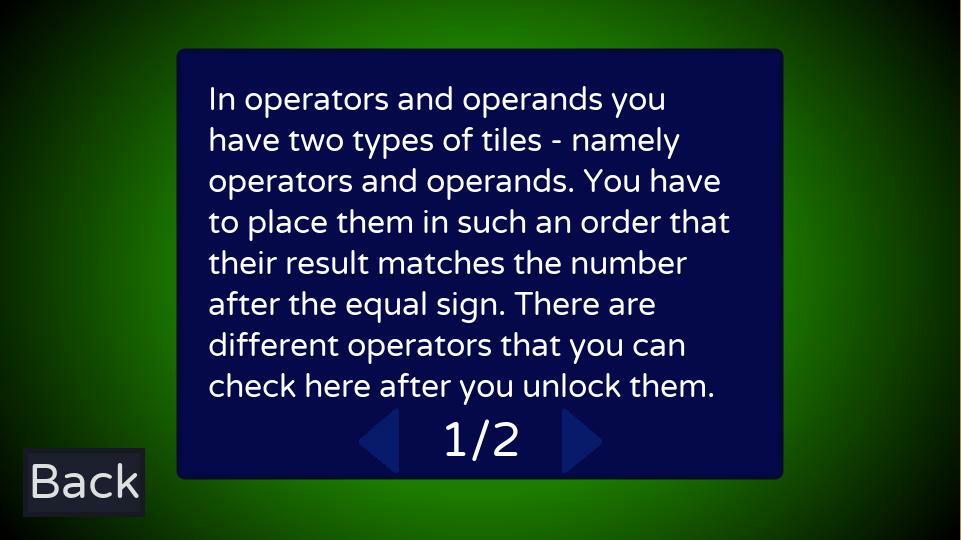 Operand type